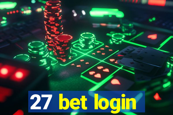 27 bet login